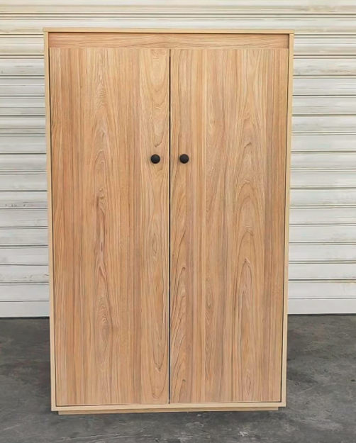 Rotating Wooden Shoe Cabinet – Multi-Layer Storage Organizer