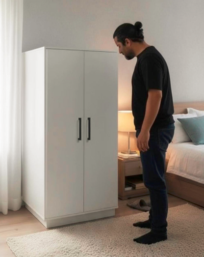 Rotating Wooden Shoe Cabinet – Multi-Layer Storage Organizer